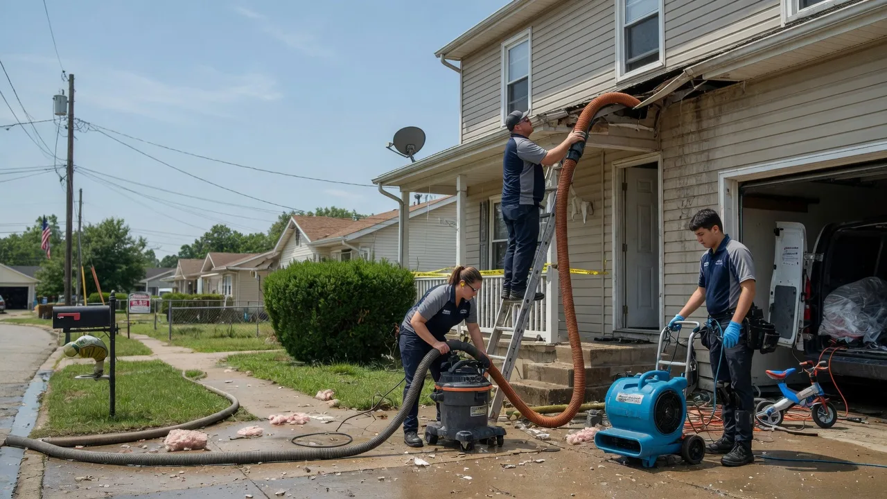 Water Damage Restoration in Odessa, MO near me